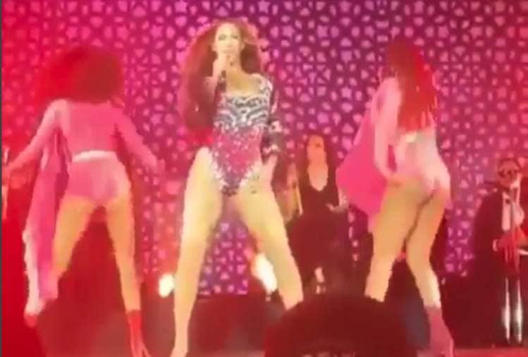 beyonce performed at isha ambani pre wedding function look at the video