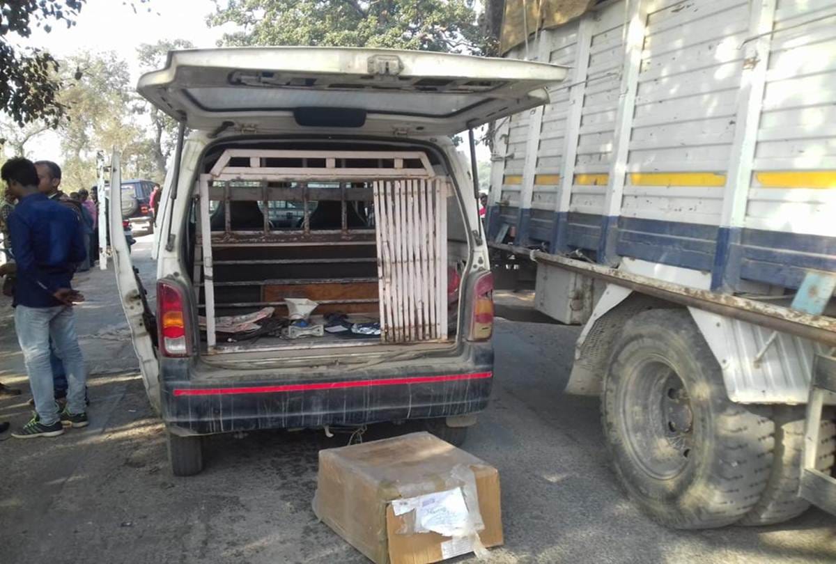 Cash van  looted in Kushinagar, Police started probe