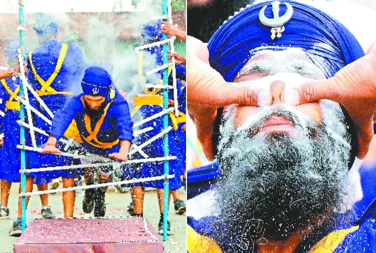 Dangerous Stunts by Sikh Regiment Soldiers in Indian Military Literature Festival 2018