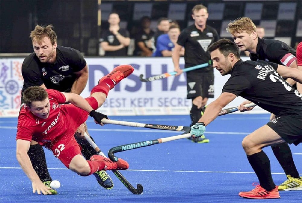 Hockey world cup 2018: England beat New Zealand by 2-0 to set up quarter-final with Argentina