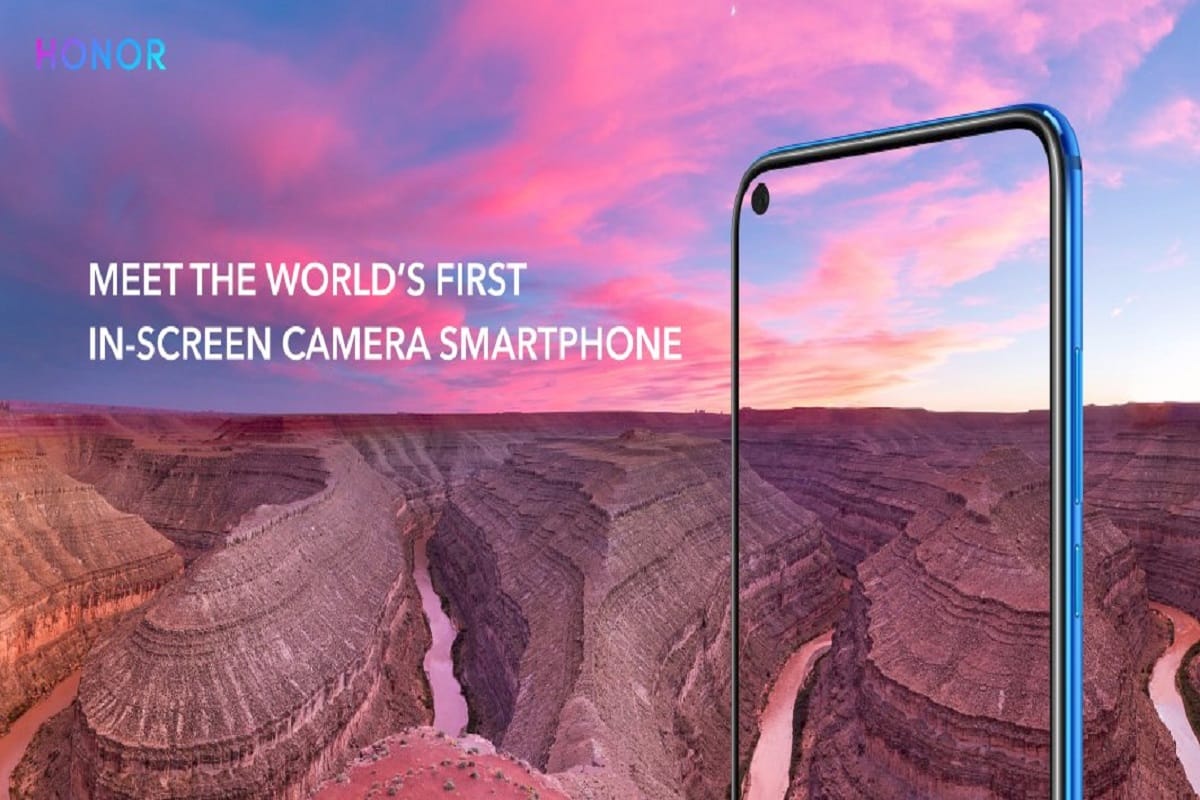 Honor V20 की दिखी पहली झलक, डिस्प्ले के छेद में है फ्रंट कैमरा Honor V20 launched in China With Display Hole for Front Camera, 48-Megapixel Rear Camera