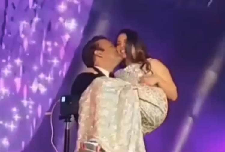 isha ambani romantic dance with anand piramal at her pre wedding function video viral