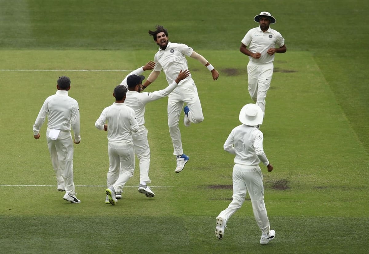 virat kohli says ishant sharma is not happy with his performance
