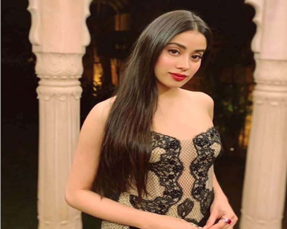 See pics: Janhvi kapoor looks gorgeous at isha ambani and anand piramals pre-wedding functions