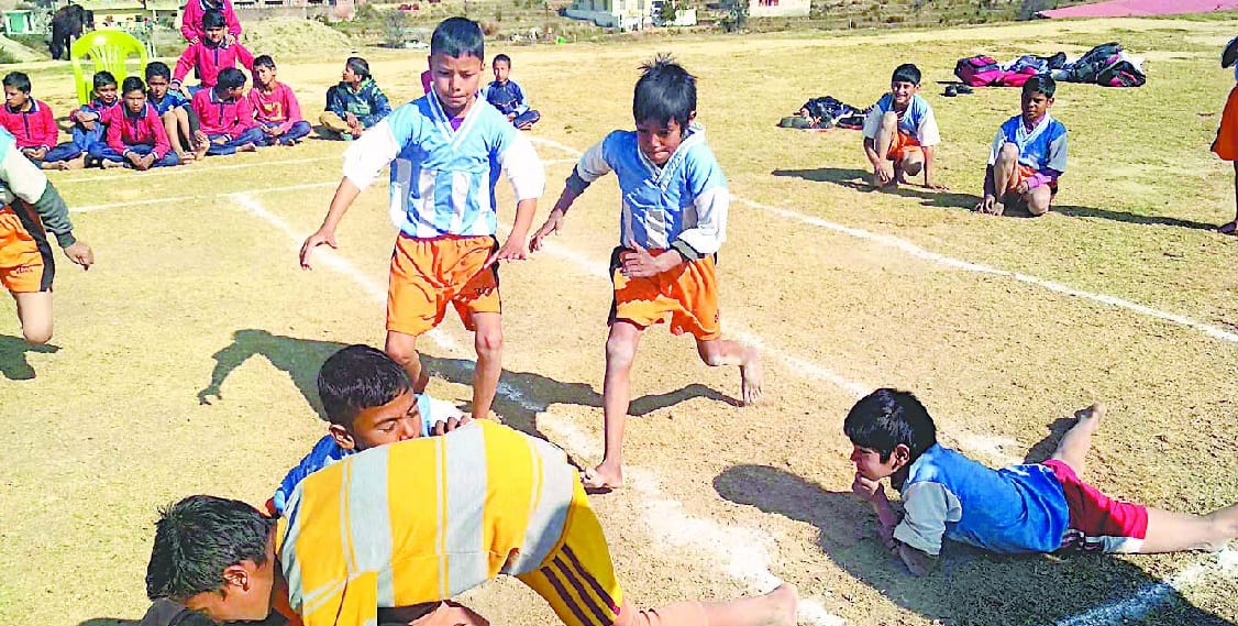 sunshine school won kabaddi match