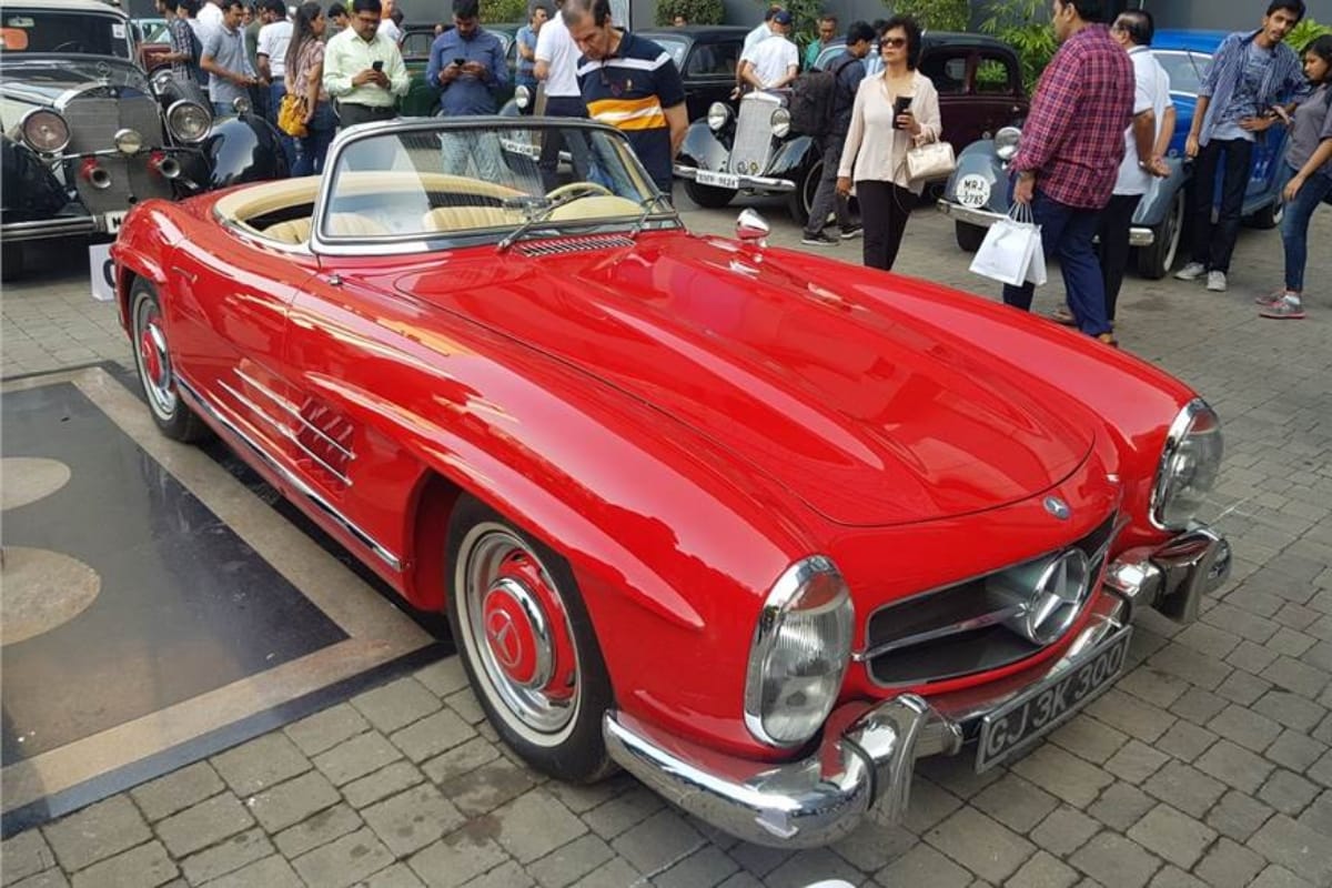 Mercedes benz classic car rally images