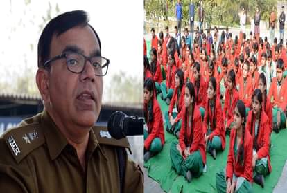 छात्र-छात्राओं को टिप्स देते एसपी सिटी