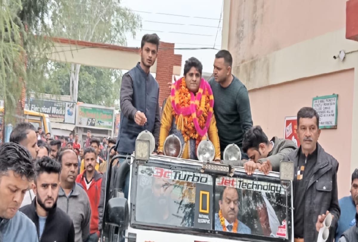 indian idol fame nitin sharma warm welcomed at una himachal