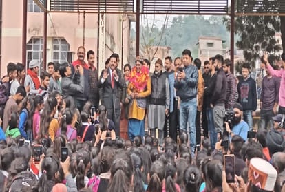 indian idol fame nitin sharma warm welcomed at una himachal
