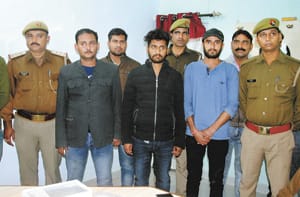 police arrested five criminals