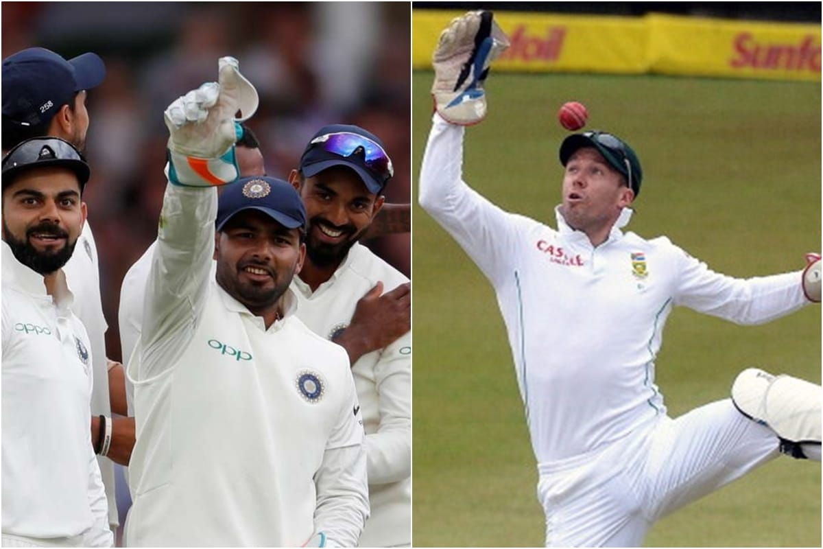 IND v WI Rishabh Pant surpasses MS dhoni to achieve fastest fifty dismissals in test cricket