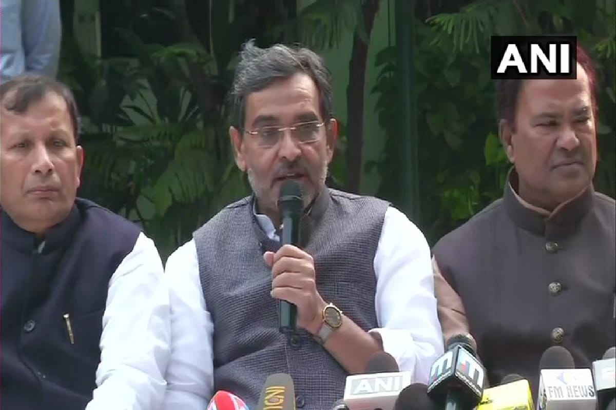 Joining the Congress led coalition one of the many options said upendra Kushwaha