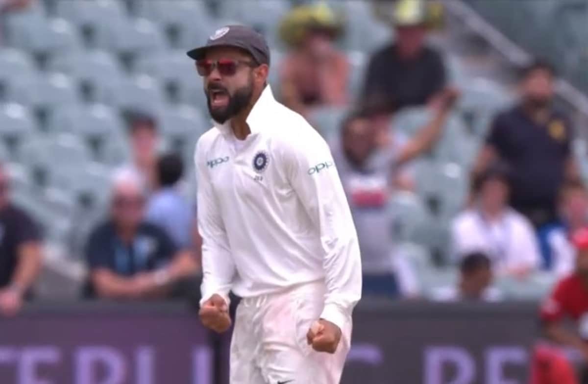 virat kohli entertains crowd with his on field behaviour