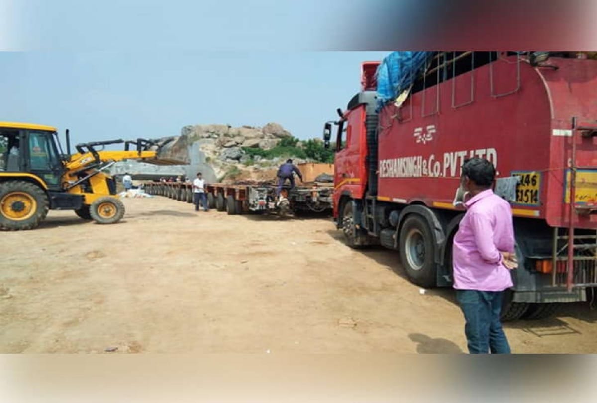 Vishnu Bhagwan Statue Moved 300 Metres in 3 days Strange News