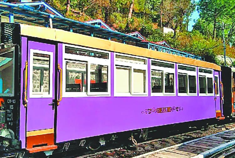 Vistadom Coach Ready to Run on Kalka Shimla Heritage Track