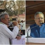 रमन सिंह-भूपेश बघेल