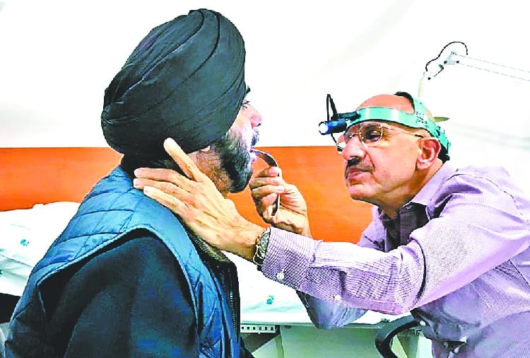 Health improvement of Navjot singh Sidhu