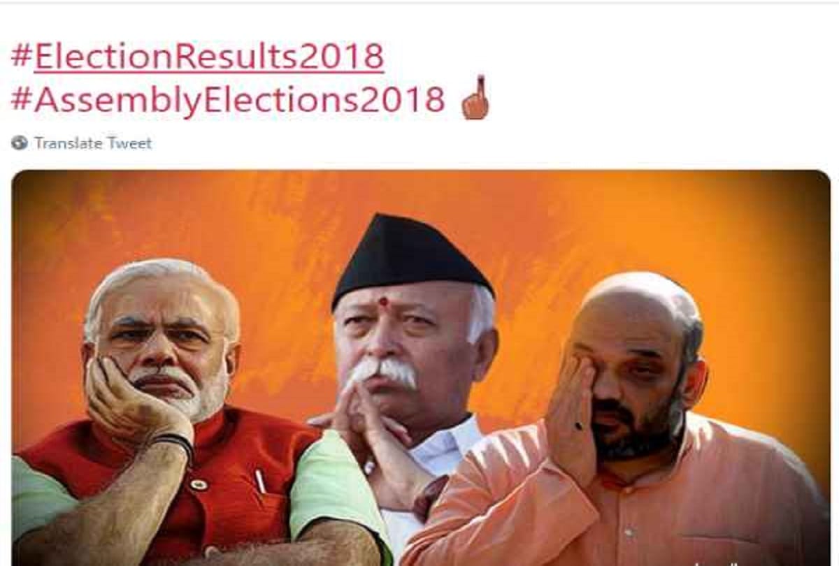 Assembly Election 2018 Results Users Reaction on Social Media