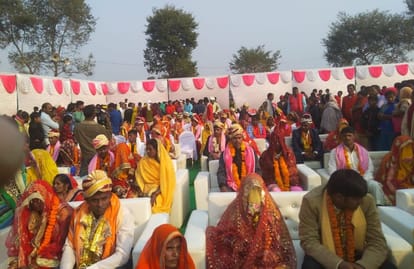 Group marriage ceremony organised in ballia district