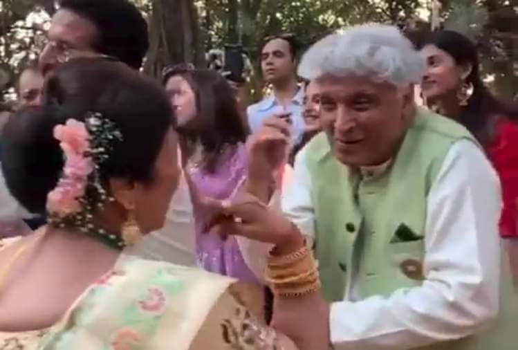 javed akhtar and shabana azmi dancing video with javed jaffrey urmila matondkar clarification