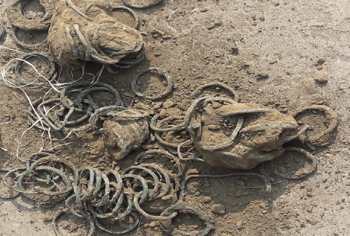 Jewelry can be found while plowing farm in sambhal