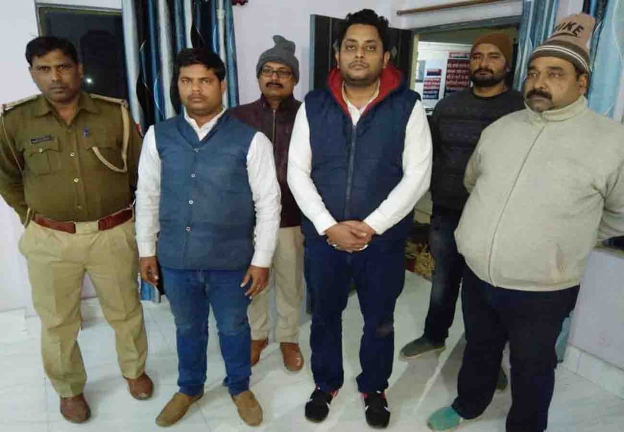 Police arrested two people in kanpur