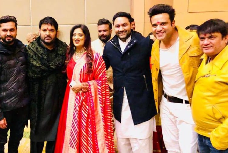 Bollywood, Comedian Kapil Sharma Wedding Guests, Ginni Chatrath