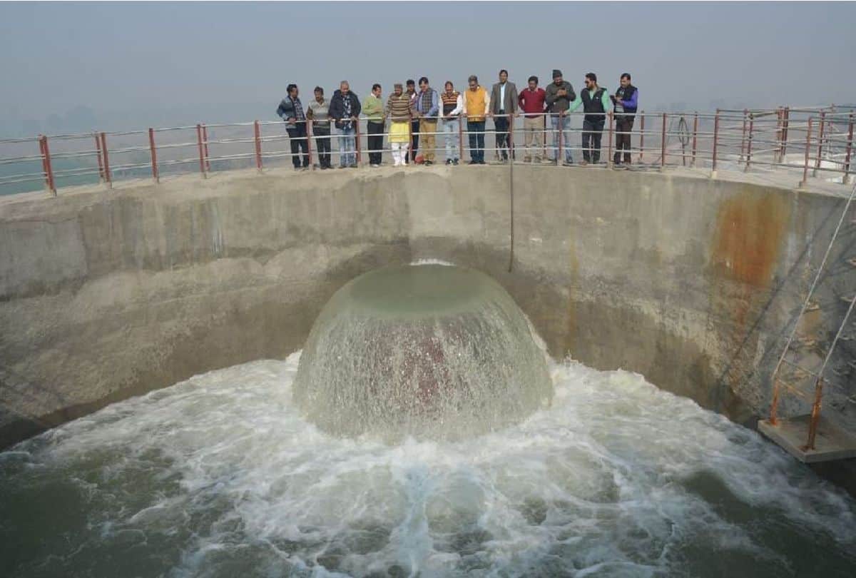 Ganga water supply in Agra