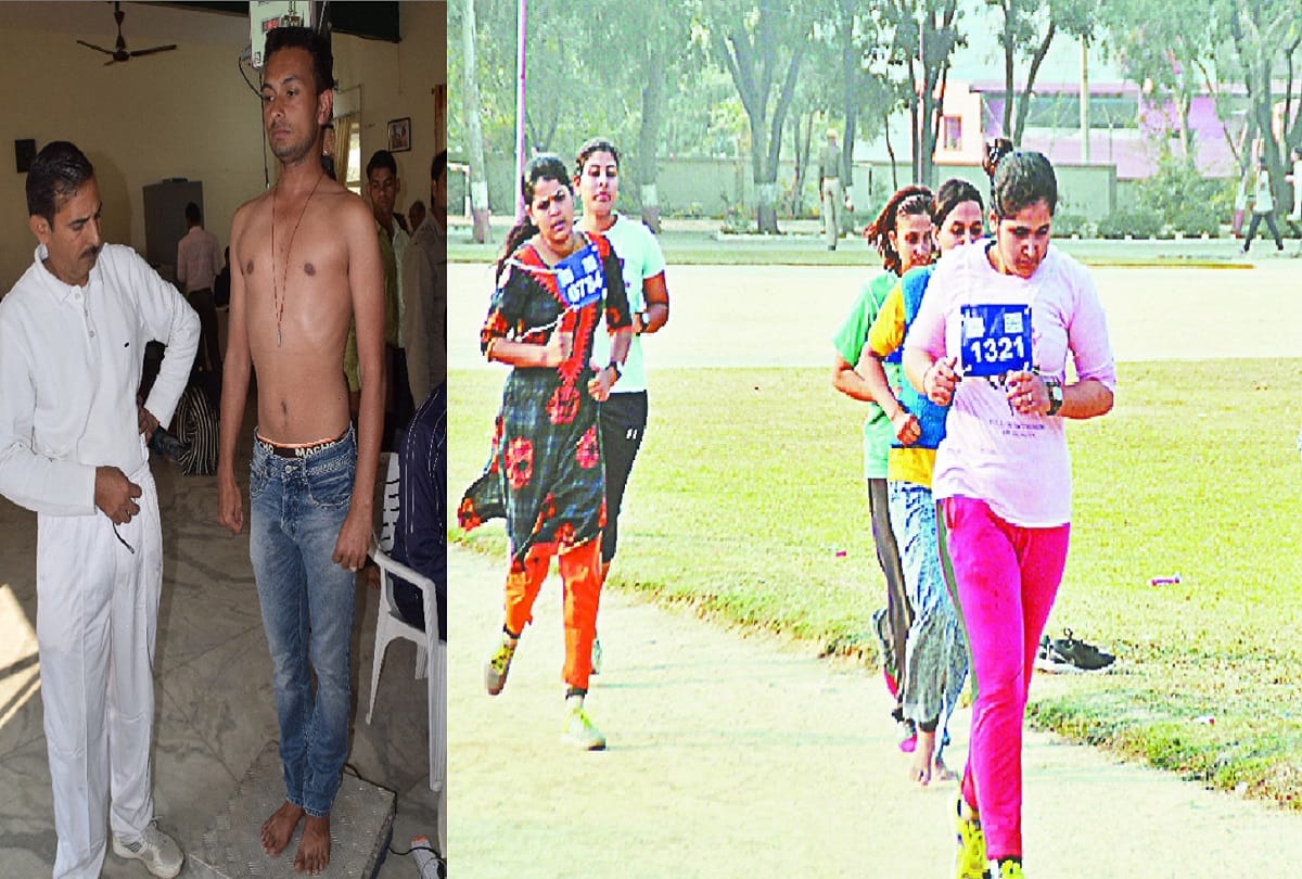 UP police recruitment 2018, Candidates are gelling in hair to become soldiers