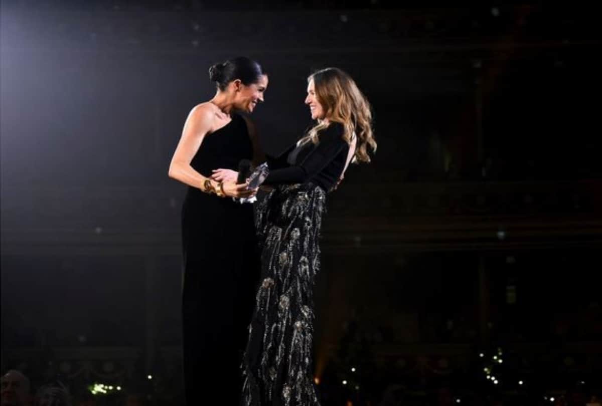 Meghan Markle broke royal protocol at the British Fashion Awards