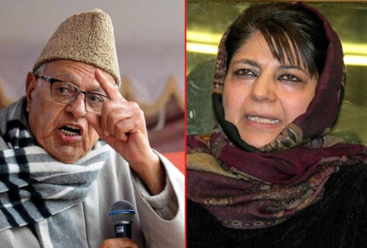 Pdp leader mehbooba mufti and nc leader farooq abdullah on kashmiri pandits issue