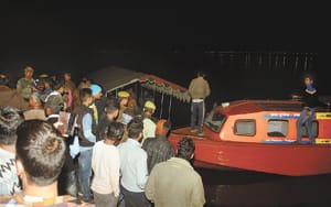 Ironically, instead of spot light, rescue in mobile light