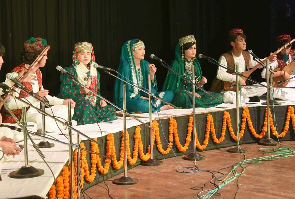 artists of afghanistan performed in lucknow