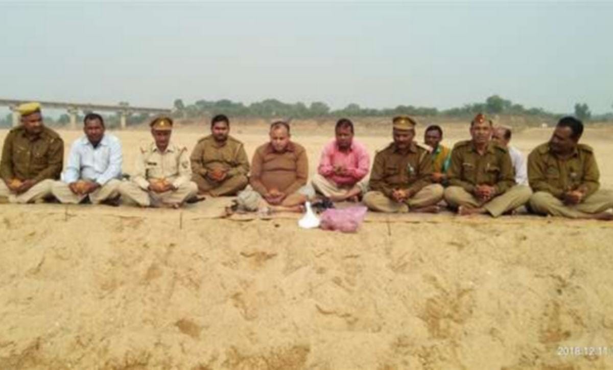 Forest department is doing tantra mantra to stop illegal mining in sonbhadra