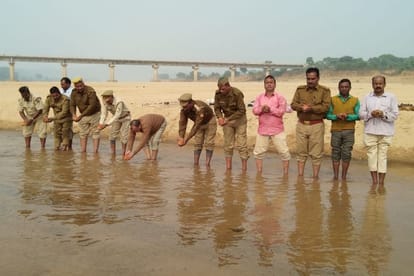 Forest department is doing tantra mantra to stop illegal mining in sonbhadra