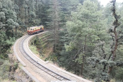 Engine ran at 35 kmph at the kalka shimla heritage rail track trail successful