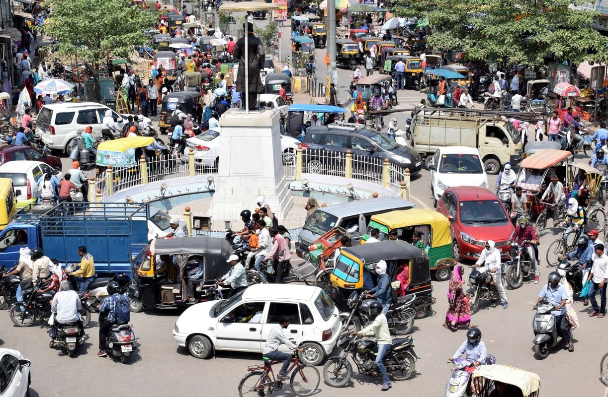new traffic arrangement will begain from new year in smart city varanasi