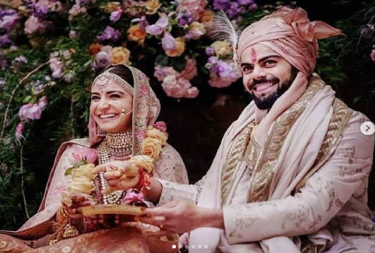 Virat Kohli Anushka Sharma Marriage Anniversary News: cricketer congratulations actress after complete three years