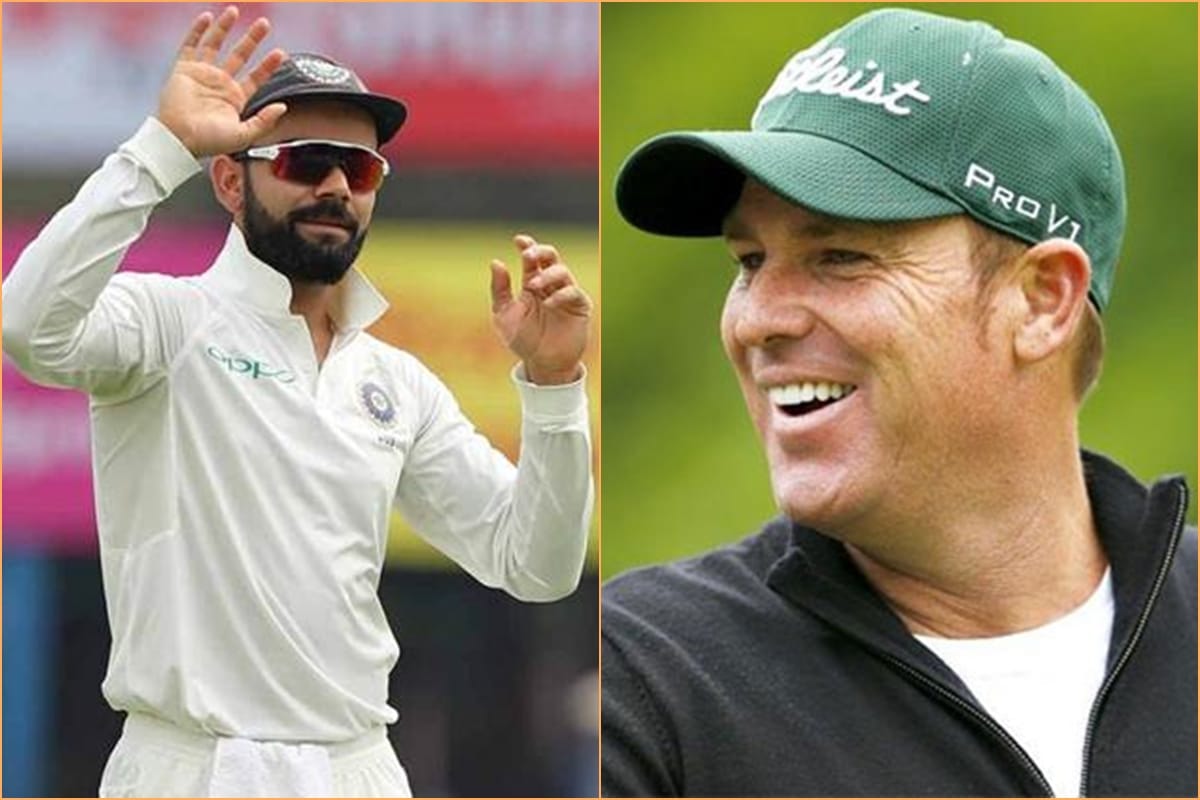 shane warne laugh on virat kohli dance video during adelaid test