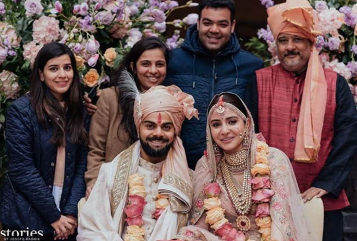 virat kohli anushka sharma wedding anniversary look at their wedding album