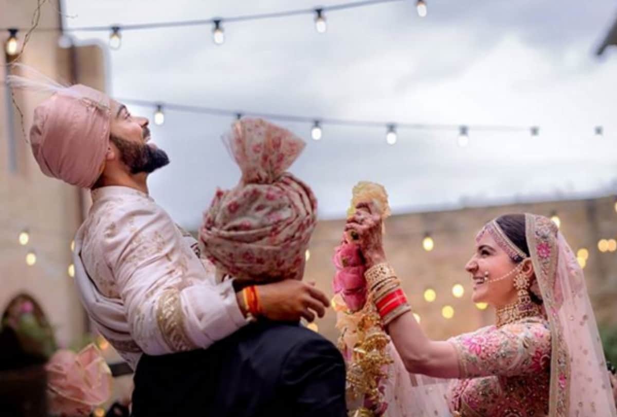 virat kohli anushka sharma wedding anniversary look at their wedding album