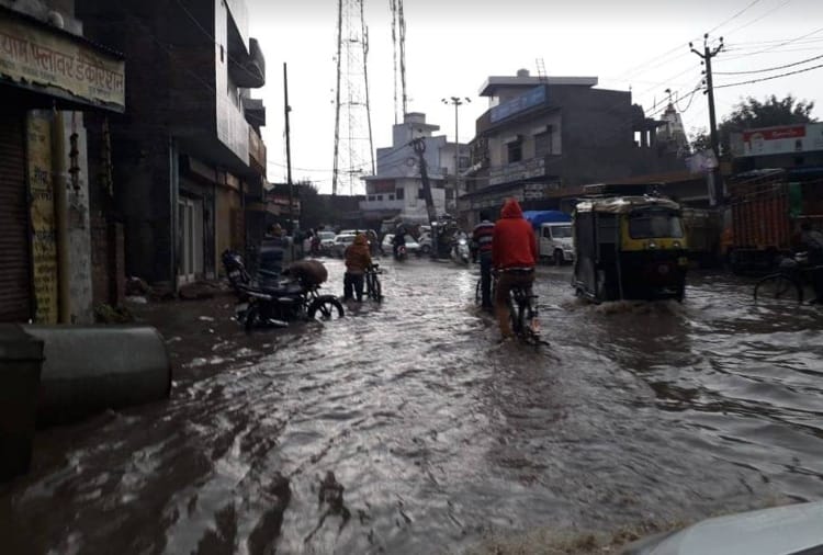 western disturbance active in Haryana temperature dropped after rain