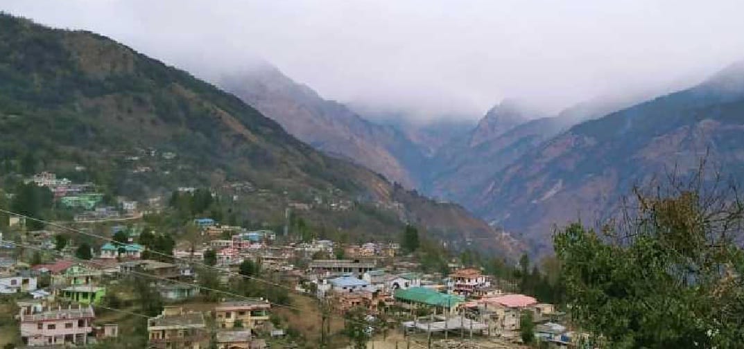 Snow on Pithoragarh peaks