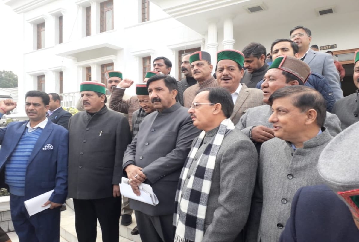 opposition walk out during question hours in himachal assembly session