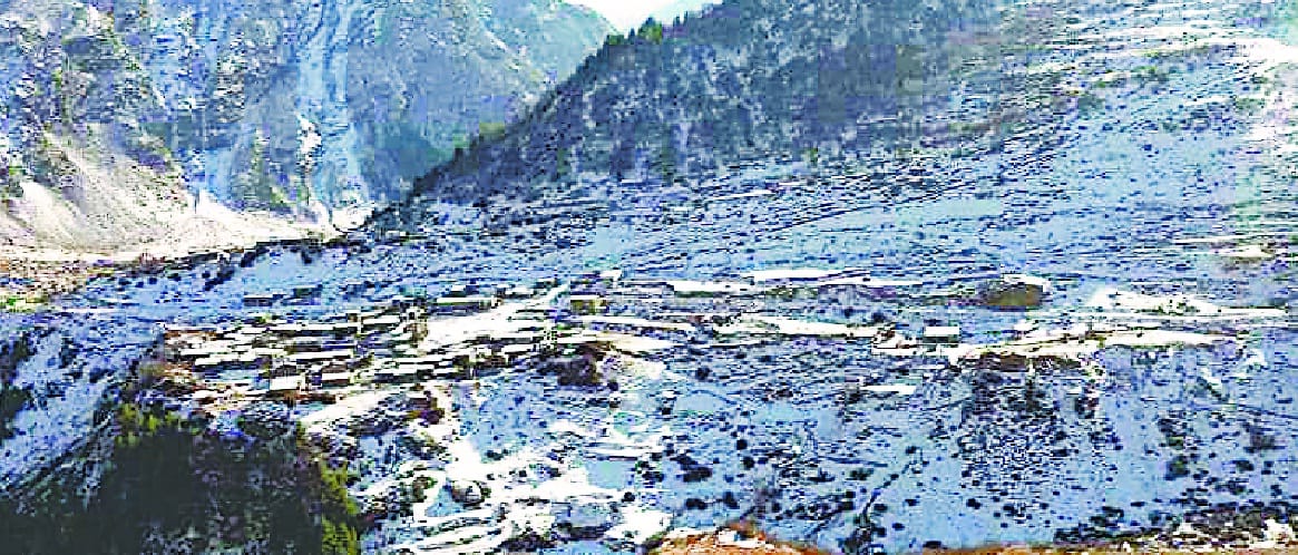 14 villages of Darma valley of Dharchula, flowered by snow