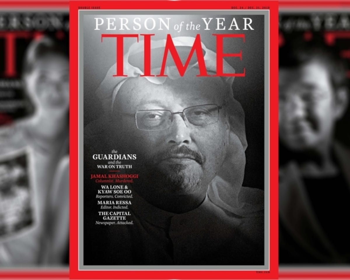 Four journalist including Jamal Khashoggi are Time Person of the year