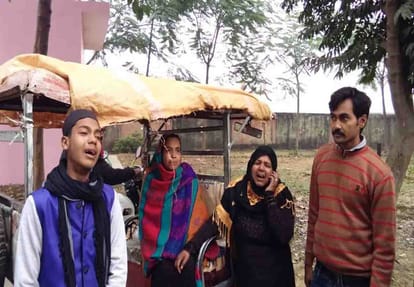 road accident in kannauj, two people died