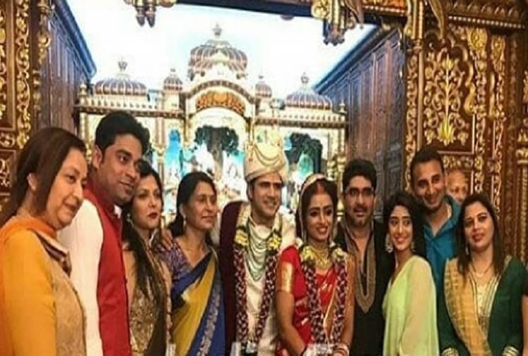 Bidaai actress Parul Chauhan married with boyfriend Chirag Thakkar at Iskcon Temple Mumbai