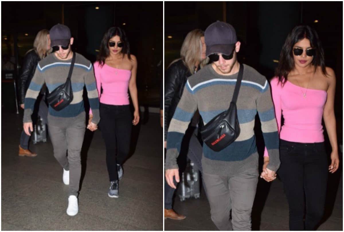 Priyanka Chopra Nick Jonas returns from Oman honeymoon will host two reception in Mumbai