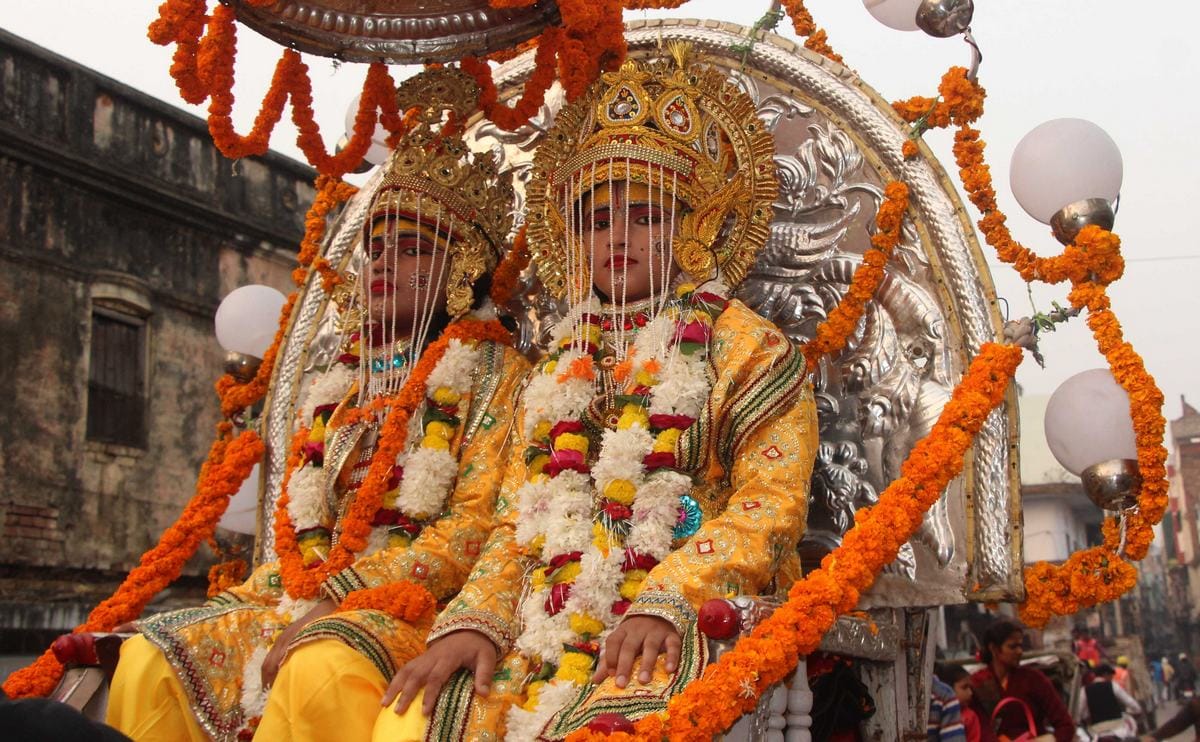 Ram barat celebration in varanasi